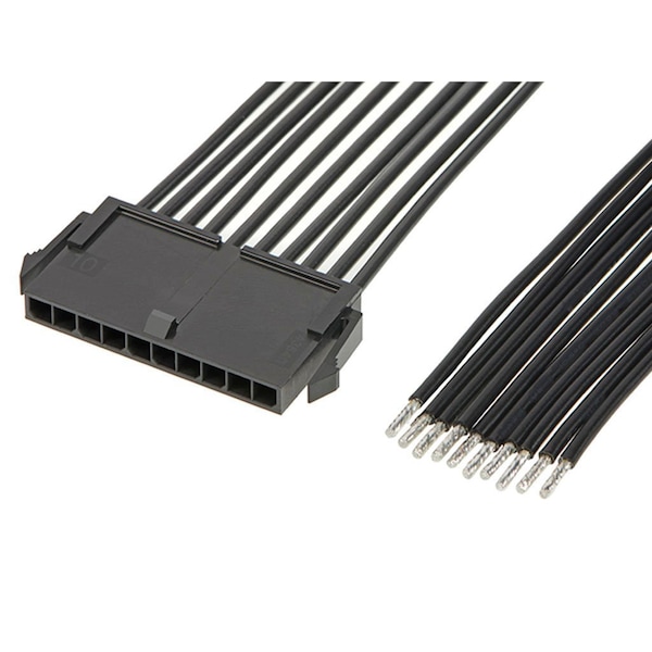 Molex Micro-Fit 3.0 Male-To-Pigtail Off-The-Shelf (Ots) Cable Assembly, Single Row 2147532101 - main